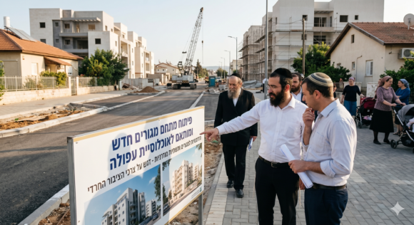 התפתחות ותשתיות: עפולה כיעד מבוקש למשפחות חרדיות   נדל”ן, נדל”ן בישראל