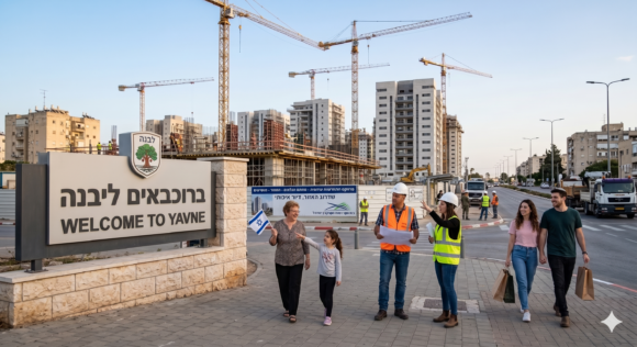 חדשנות בתכנון העירוני: רשות מקרקעין ישראל מובילה את התחדשות יבנה   נדל”ן, נדל”ן בישראל