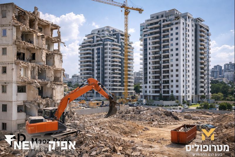 מטרופוליס בונה את העתיד בהרצליה: פרויקט פינוי-בינוי חדש בשמואל הנגיד