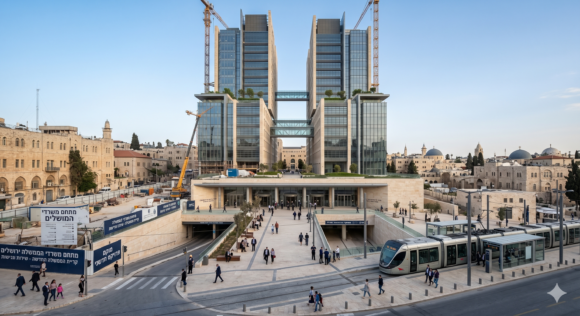 מרכז הממשלה החדש בירושלים: פרויקט חדשני ומרשים בלב העיר   כללי