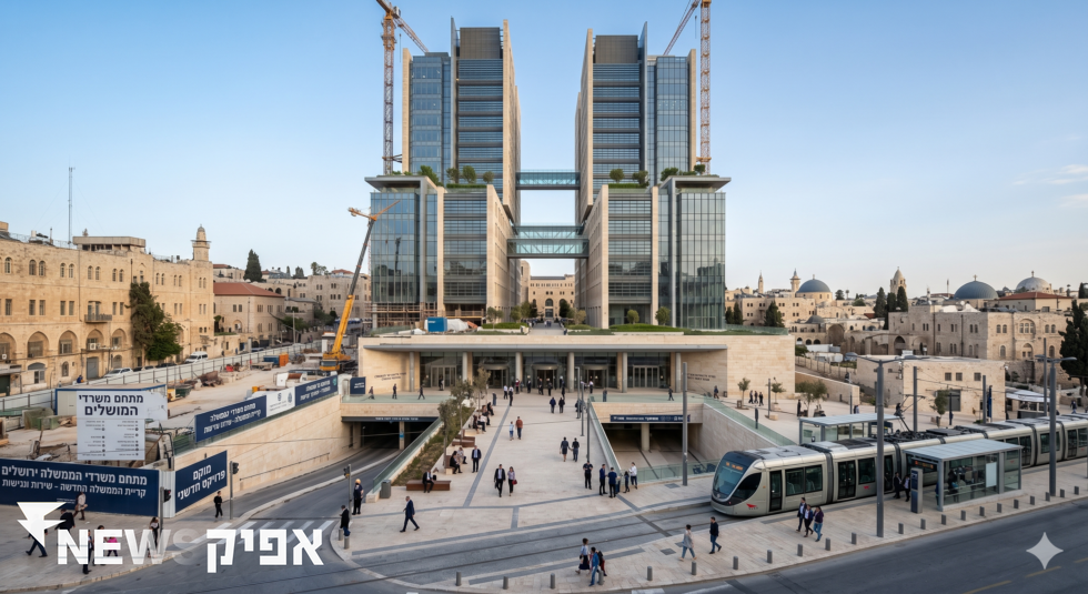 מרכז הממשלה החדש בירושלים: פרויקט חדשני ומרשים בלב העיר   כללי