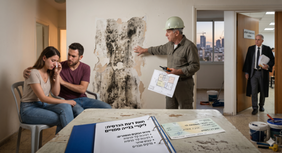 משמעות ליקויי בנייה בעסקאות נדל"ן: ניתוח מקרה והמלצות   איתור ליקויי בנייה, ניהול ואחזקת מבנים