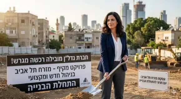 פרויקט נדל"ן חדשני בלב תל אביב: רכישת מגרש אסטרטגי   נדל”ן בישראל