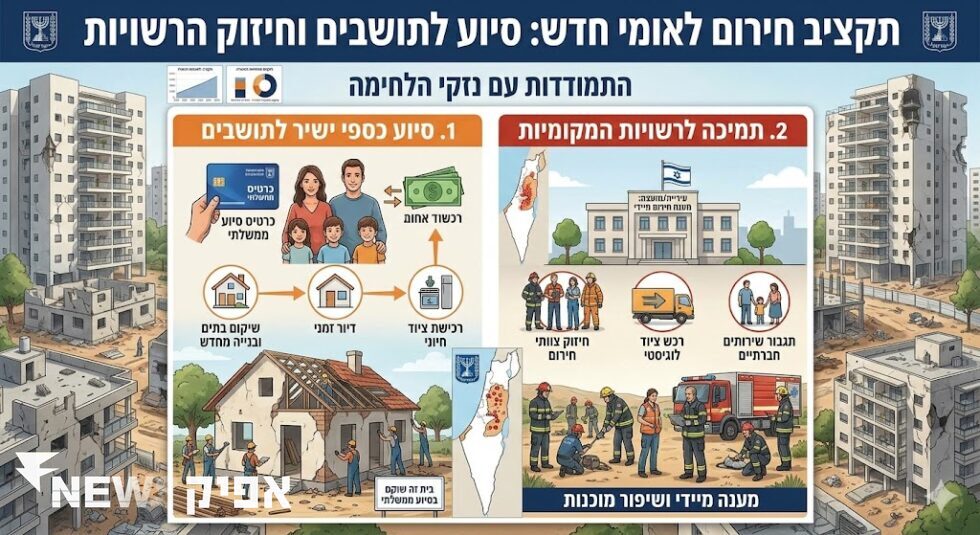 סיוע חירום לתושבים: תקציב חדש לשיקום נזקים ביטוח, מימון ופיננסים