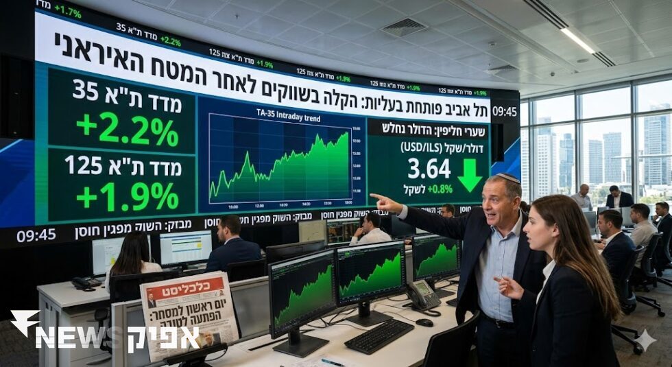 עליית שוק ההון בצל המלחמה: תגובת המשקיעים לאי ודאות פיננסים, שוק ההון