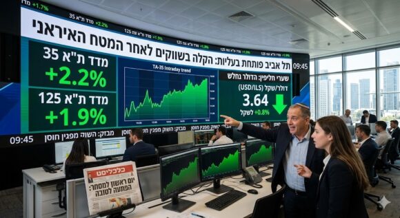 עליית שוק ההון בצל המלחמה: תגובת המשקיעים לאי ודאות   פיננסים, שוק ההון